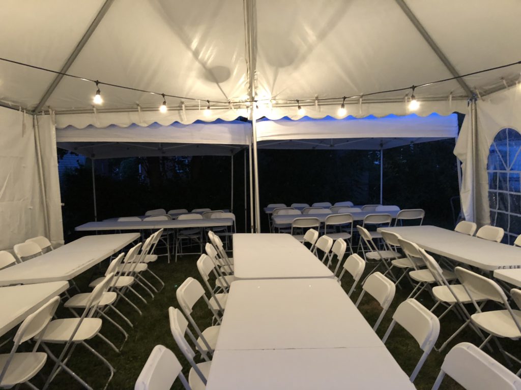 Backyard party safety