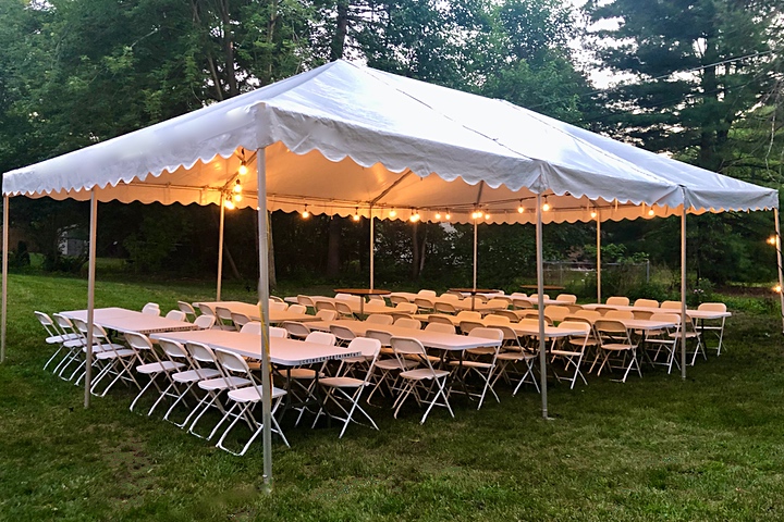 Party tents for rent