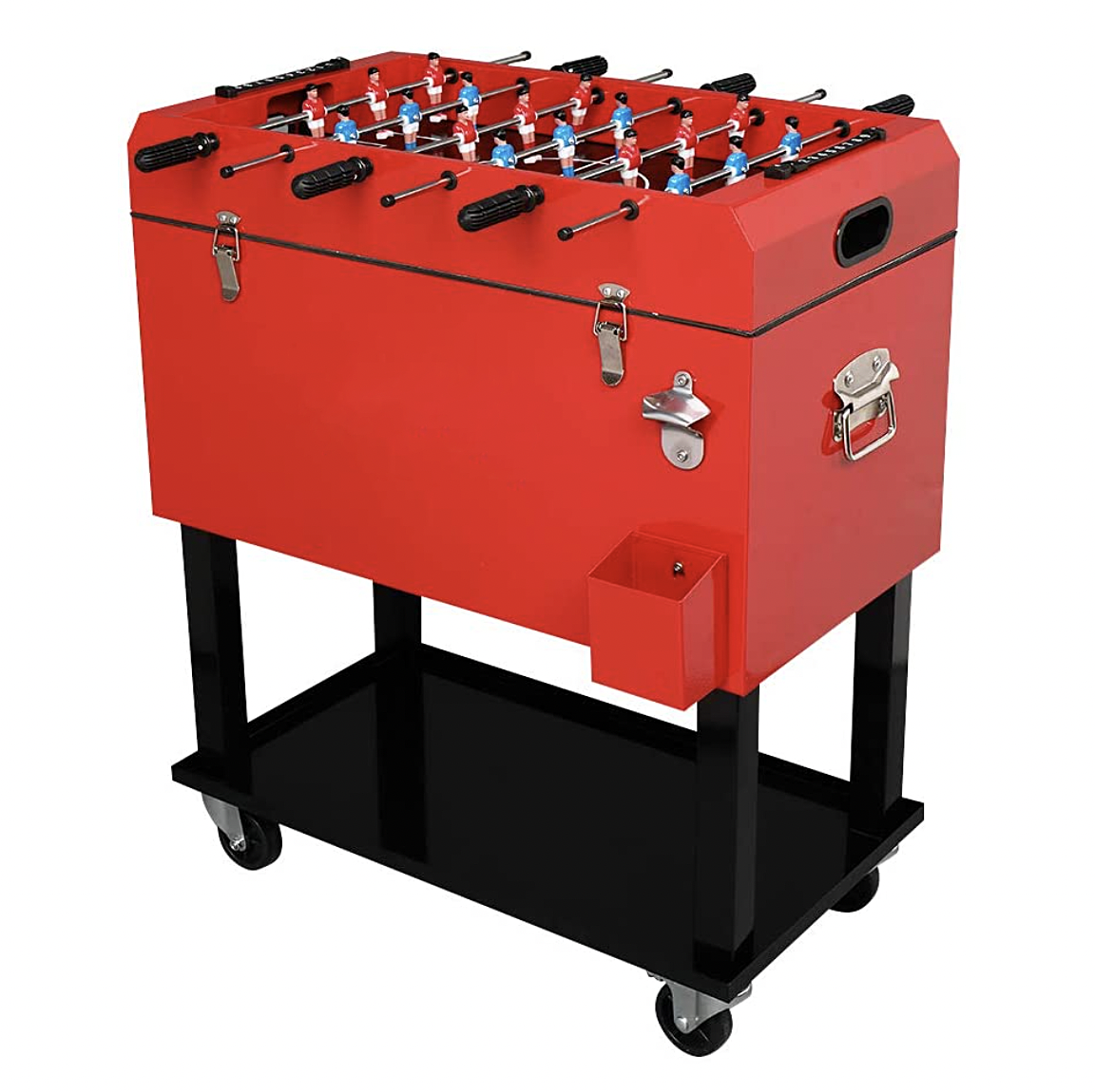Rolling Cooler with foosball for rent