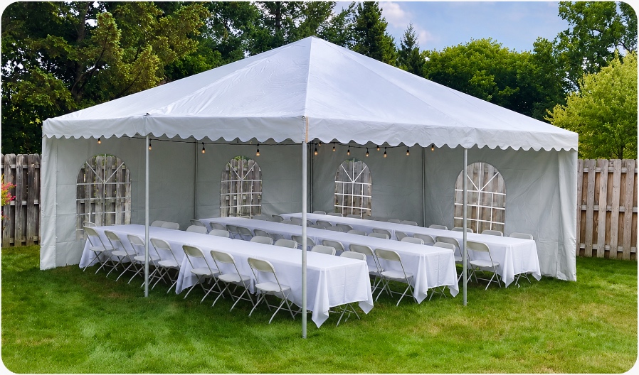 20 x 20 Frame tent for rent Party Tents For Rental